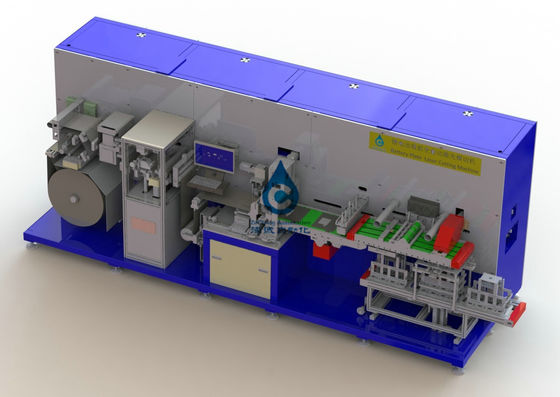 Línea de producción de batería de iones de litio de 200 W Máquina cortadora de poste láser