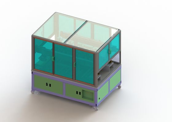 Línea recta tipo de la estación del equipo 4 de Li Ion Battery Manufacturing Hot Press