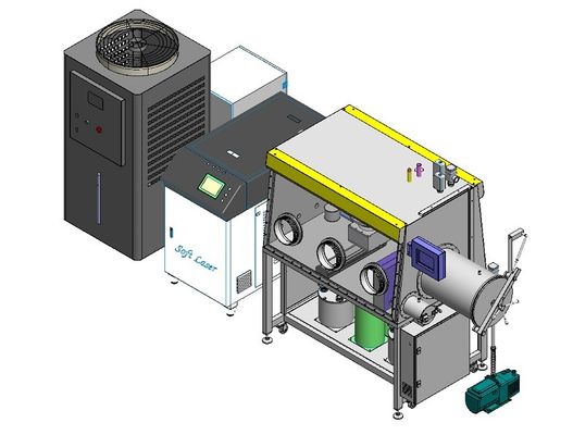 Máquina de soldadura láser Máquina de soldadura láser de columna de poste de núcleo eléctrico