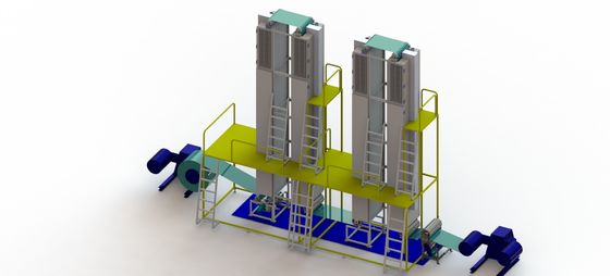 Cadena de producción de la laminación de la batería del Ni que reduce a pulpa H de la placa automática de la máquina