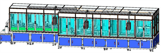 El litio laminado Ion Battery Production Line Flexible empaquetó la planta de fabricación de célula