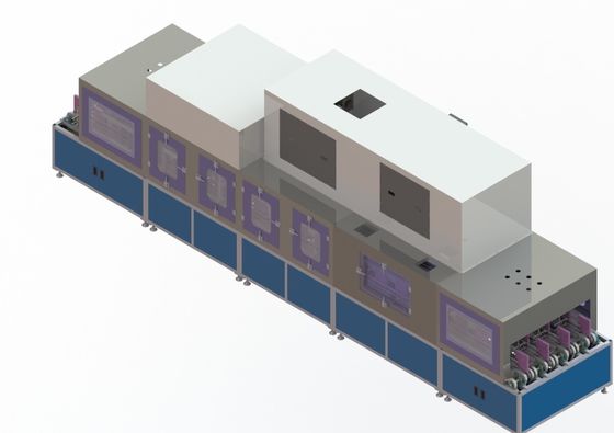 Litio automático Ion Battery Production Line 18PPM/Min For Square Battery Cleaning