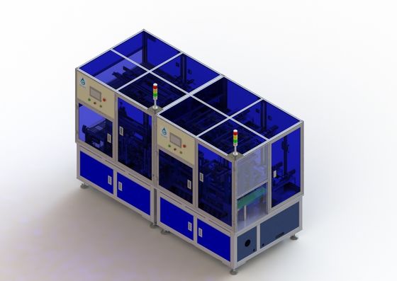 Cola de alta velocidad 40PPM de la célula de batería de Li Ion Battery Manufacturing Equipment Square que graba en Shell Machine