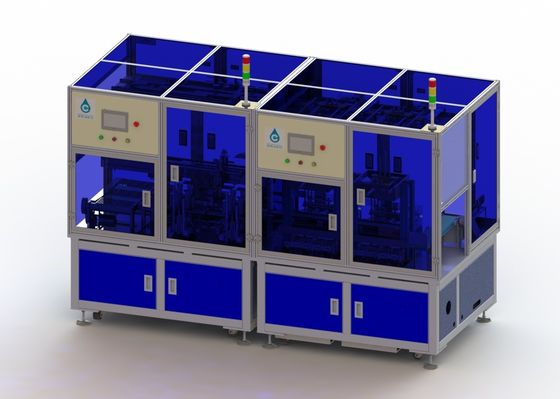Cola de alta velocidad 40PPM de la célula de batería de Li Ion Battery Manufacturing Equipment Square que graba en Shell Machine