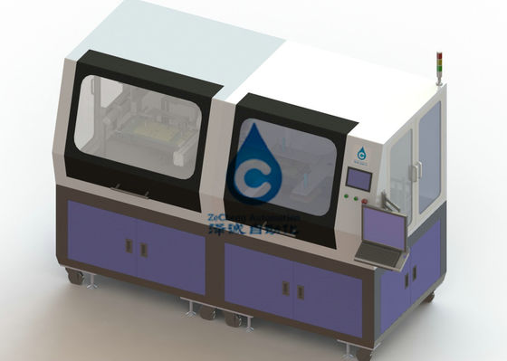 Batería de ión de litio del detector de la calidad del CCD del electrodo de la batería que hace la máquina