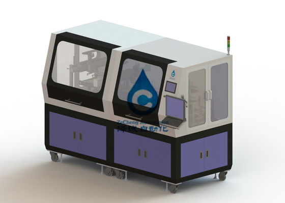 Batería de ión de litio del detector de la calidad del CCD del electrodo de la batería que hace la máquina