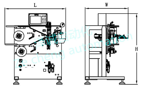 cadena de producción de la batería de litio 220V