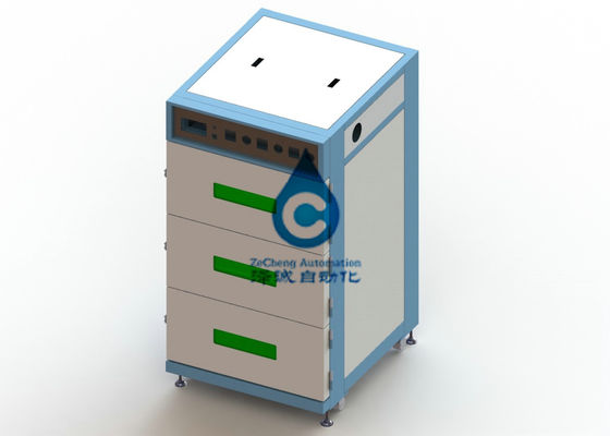 Horno de respiración inteligente del vacío de la sola puerta del equipo de fabricación de la batería de litio