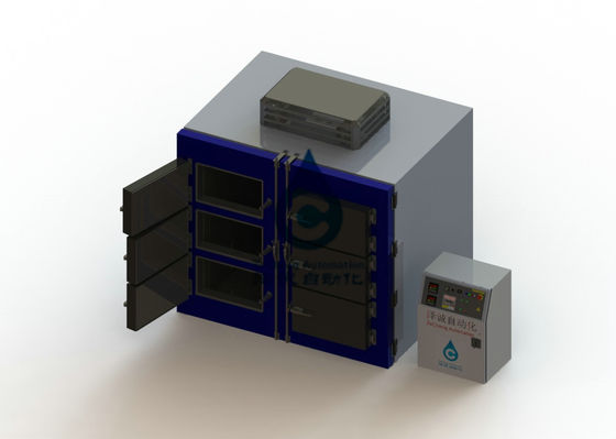 Acero inoxidable de múltiples capas de respiración inteligente del horno del vacío de la sola puerta interno