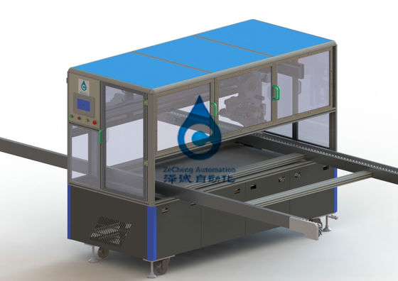 Cadena de producción automática de la batería de litio de la máquina que graba del módulo de batería de 8 PPM