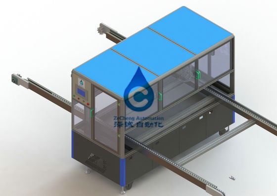 Cadena de producción automática de la batería de litio de la máquina que graba del módulo de batería de 8 PPM