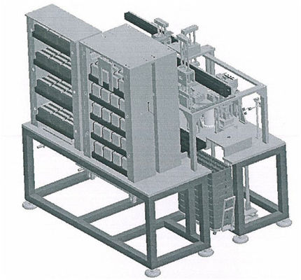 Máquina de alimentación automática de Shell del alimentador de la célula de batería de fácil acceso a los materiales