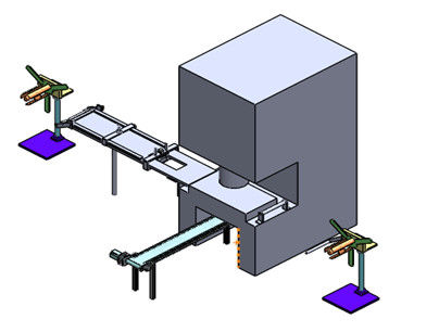 Máquina poste Chip Puncher Equipment de Ion Battery Pole Sheet Punching del litio