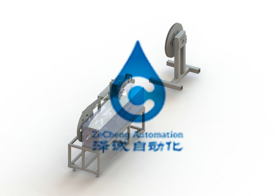 Cadena de producción perforadora de cinta de acero tridimensional automática de la batería de litio
