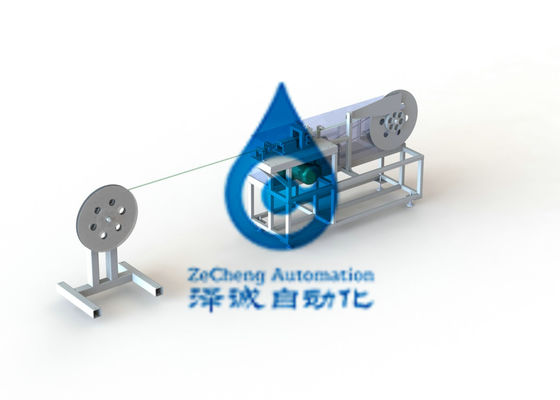 Cadena de producción perforadora de cinta de acero tridimensional automática de la batería de litio