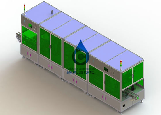 Sola planta de fabricación de la batería de la posición 800KG empaquetadora que graba y de la batería