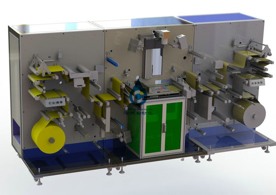 Cadena de producción de la batería de coche cortadora del laser poste