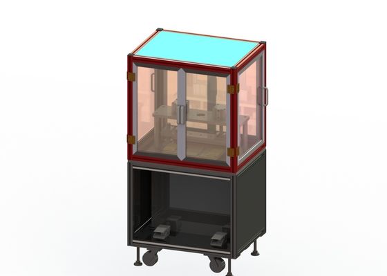 Cadena de producción semi automática de la batería de litio máquina que corta con tintas negativa positiva