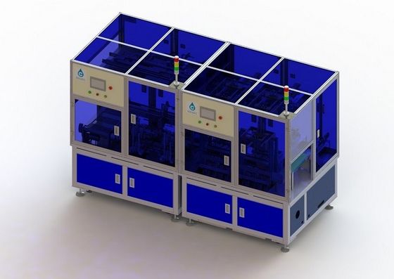 Cadena de producción de la batería de coche 40PPM cola de la célula del cuadrado de 1500KG que graba en Shell Machine