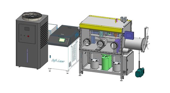 Planta de fabricación semi auto de la batería soldadora de laser para la tapadera de batería