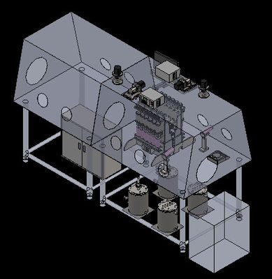 Máquina de dispensación de Ultracapacitor del equipo de fabricación de la batería de litio