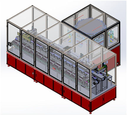 Máquina líquida automática de la inyección para 3200F Supercapacitor cilíndrico