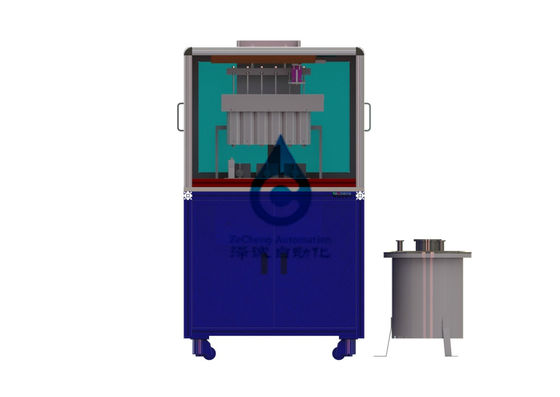 Inyección líquida 800KG semi automático máquina-máquina de la batería de litio del hierro