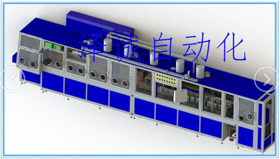 Cadena de producción automática de la batería flexible serie suave de la batería del poder del paquete