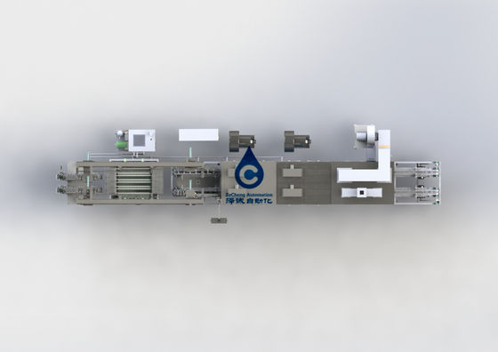 Cadena de producción de la batería de litio 12PPM limpiador ultrasónico SMC de la batería del poder de 380V
