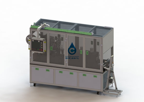 Cadena de producción auto de la batería de litio de la manga dispositivo externo AC220V de la etiqueta engomada de la película