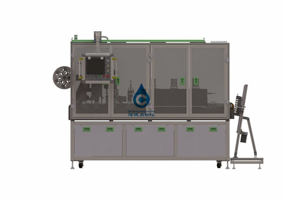 Cadena de producción auto de la batería de litio de la manga dispositivo externo AC220V de la etiqueta engomada de la película