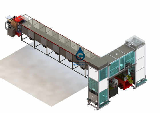 Estructura simple de la inyección de la alta capacidad de la máquina del alimentador automático líquido del polvo