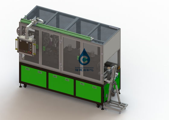 Cadena de producción de la batería de litio de 100 PPM/min manga automática de encargo
