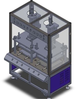 El presionar caliente frío de Ion Battery Manufacturing Machines For del litio semi automático