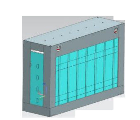 Batería compuesta del cinc del níquel de la batería 12V120Ah del cinc del ni 8PCS
