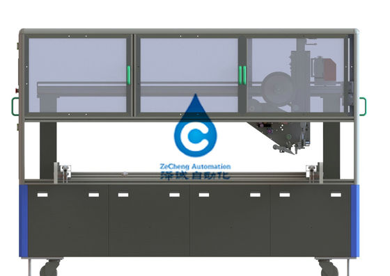PLC automático cuadrado de la máquina que graba del módulo de batería para la hoja de la barra de distribución