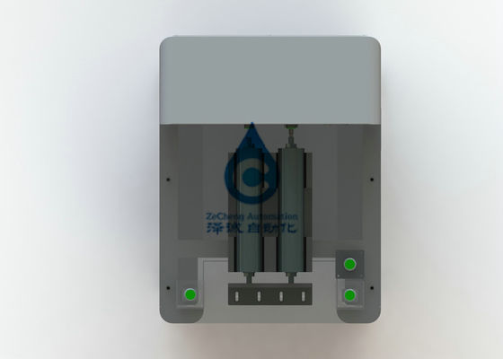 Máquina cilíndrica del detector de escape de la presión diferenciada del equipo de producción de la batería de la célula