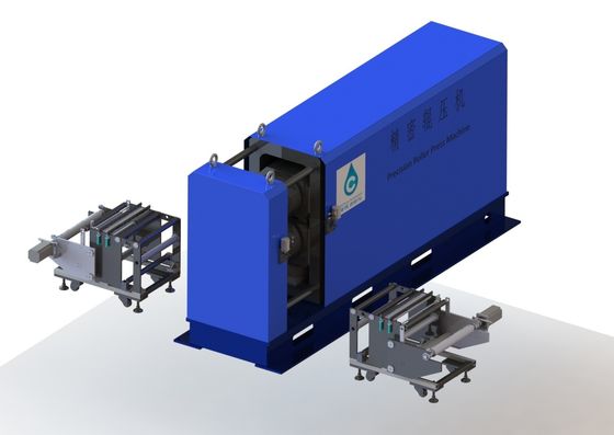 prensa de batir de la película del pedazo de poste de la batería de la máquina 8PPM el desenrollar de la bobina 380V
