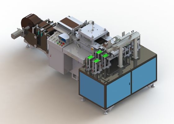 Máquina que corta con tintas 30PPM 3kw 220V del laser del pedazo de poste de la batería con los estirones de poste