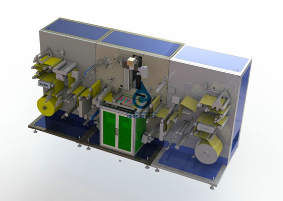Pedazo de poste de la batería Tab Laser Cutting Machine Laser que hace la máquina 3kw 220V