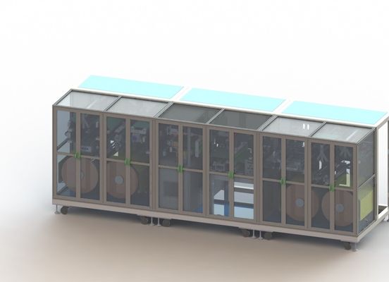Pedazo de poste de la batería Tab Laser Cutting Machine Laser que hace la máquina 3kw 220V