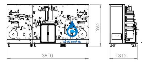 Pedazo de poste de la batería Tab Laser Cutting Machine Laser que hace la máquina 3kw 220V