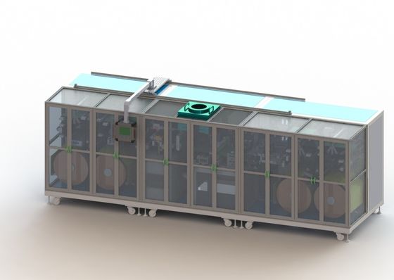 Pedazo de poste de la batería Tab Laser Cutting Machine Laser que hace la máquina 3kw 220V