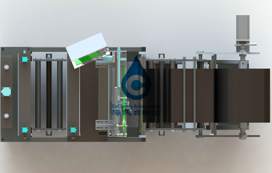 Corrección automática grande de la cortadora de la cinta del pedazo de poste de la batería 12PPM 380V