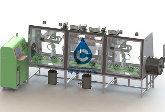 Máquina líquida 220V de la inyección del equipo de producción de la batería de 1,5 kilovatios