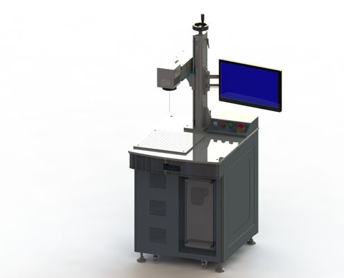 cortador ULTRAVIOLETA tamaño pequeño de marcado ultra fino ULTRAVIOLETA del laser de la máquina 355nm de la marca del laser de 3W